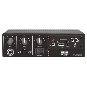 Bộ khuếch đại công suất kèm trộn di động 20W Ahuja PA-200DS