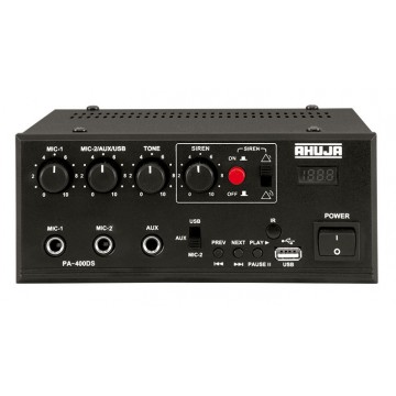 Bộ khuếch đại công suất kèm trộn di động 40W Ahuja PA-400DS
