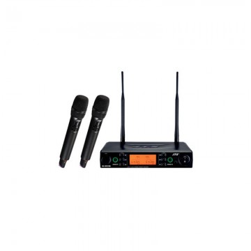 Bộ thu tần số UHF/ 2 micro cầm tay JTS RU-8012DB/RU-850LTH