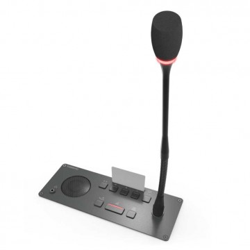 Bộ chủ tịch âm bàn loại biểu quyết Televic Confidea F-CV Mike