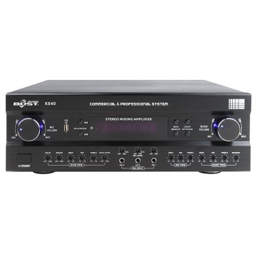 Bộ khuếch đại công suất 2 kênh K840 Bost Audio