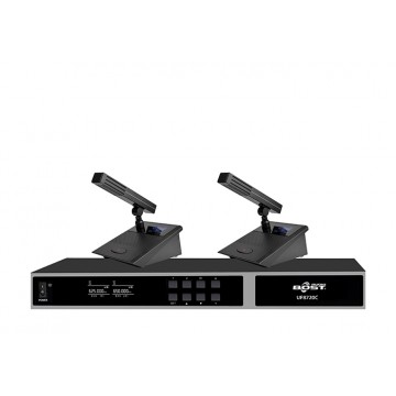 Bộ micro cổ ngỗng cần ngắn không dây UF8720C Bost Audio