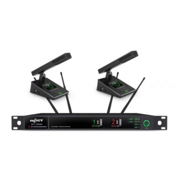 Bộ micro hội nghị không dây ACT-720CB1 1 kéo 2 Bost Audio