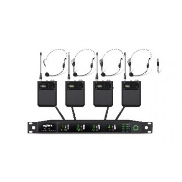 Bộ micro không dây ACT-740D Bost Audio dạng cài đầu