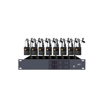 Bộ micro không dây UF9780B Bost Audio dạng cài áo