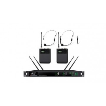 Bộ micro không dây cài đầu ACT-720D Bost Audio 200 kênh