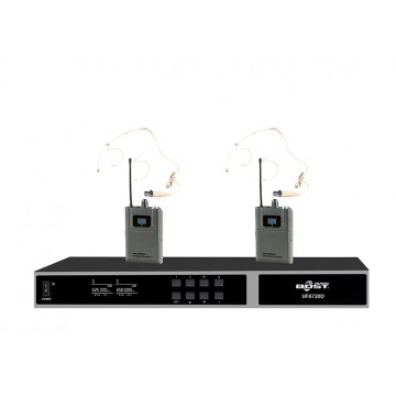 Bộ micro không dây cài đầu Bost Audio UF8720D