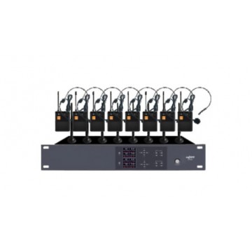 Bộ micro không dây UF9780D Bost Audio dạng cài đầu
