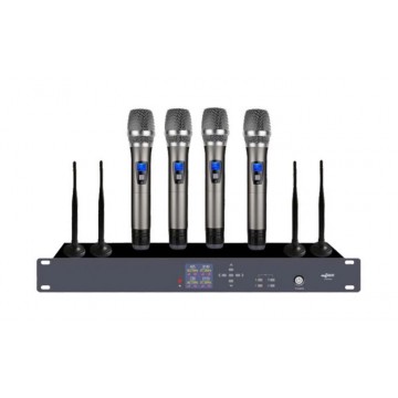 Bộ micro không dây cầm tay UF9740A Bost Audio