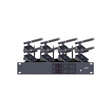 Bộ micro hội nghị không dây UF9780CS Bost Audio 1 máy 8 mic