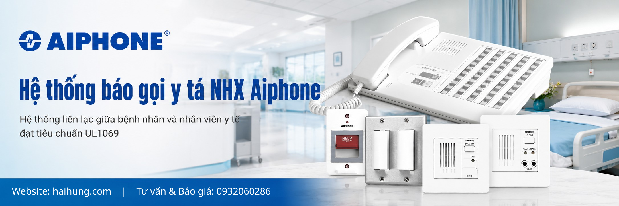 hệ thống gọi y tá NHX Aiphone