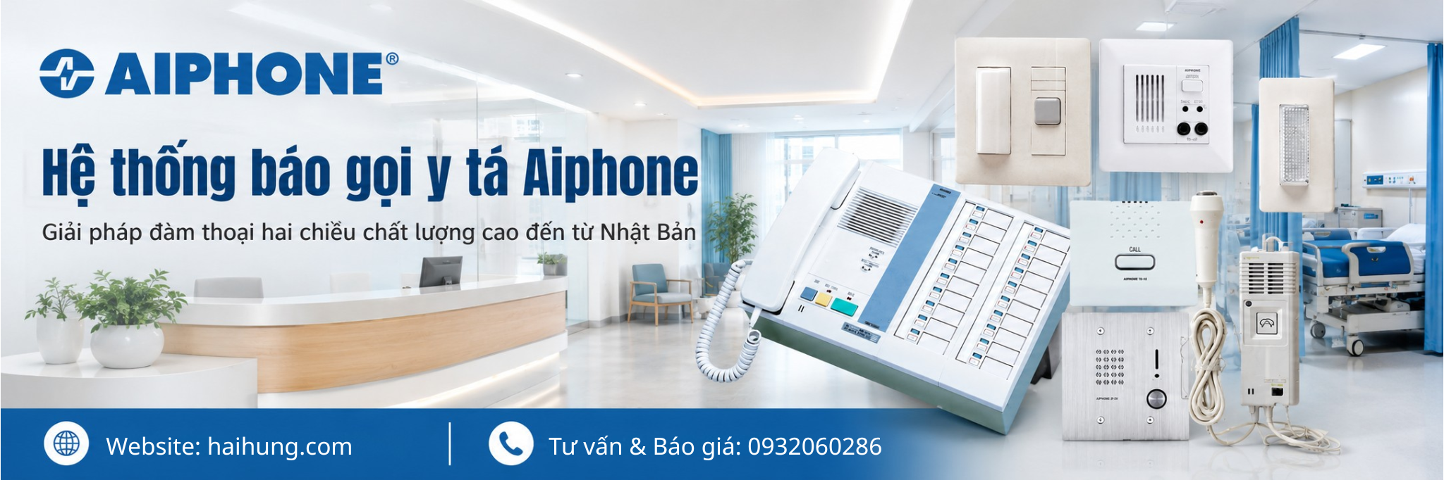 hệ thống báo gọi y tá Aiphone