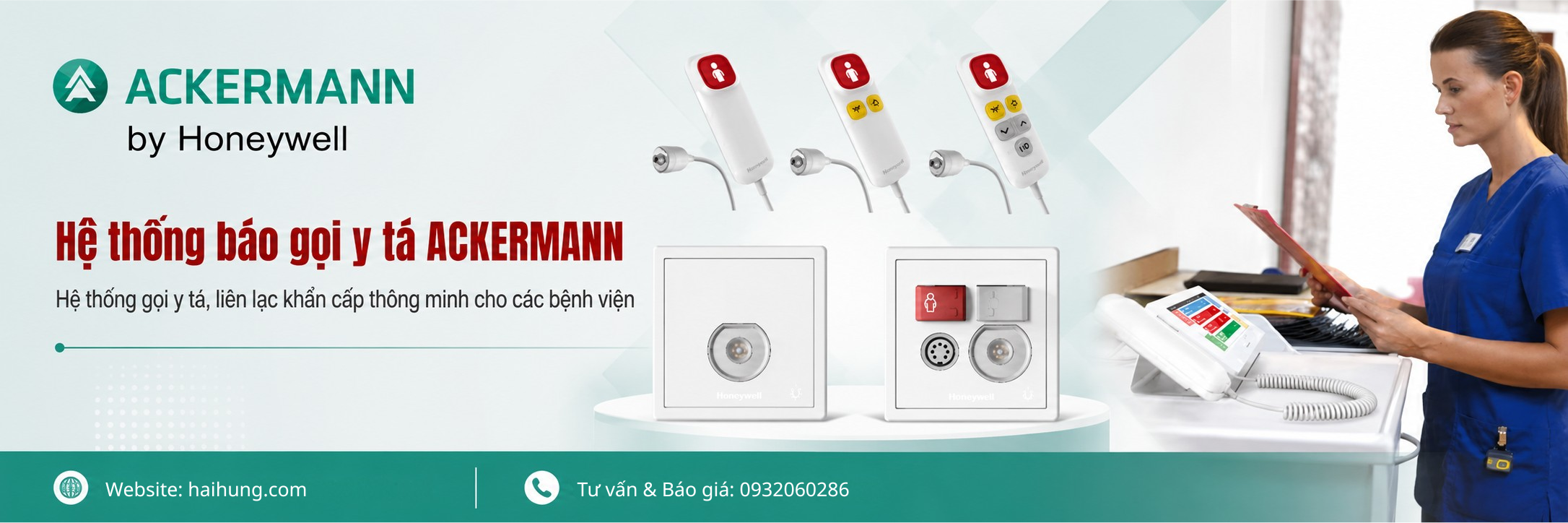 hệ thống báo gọi y tá Ackermann