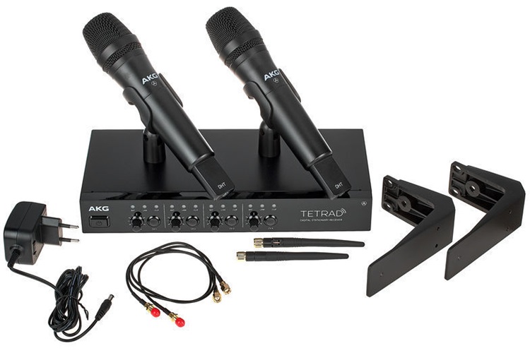 Bộ thu và micro không dây kỹ thuật số AKG DMS Tetrad Vocal Set P5