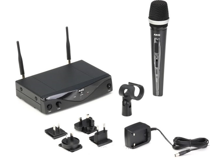 Bộ micro cầm tay không dây AKG WMS420 Vocal Set