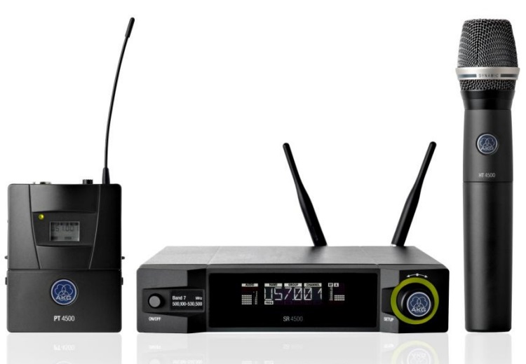 Bộ phát không dây đeo thắt lưng AKG PT4500