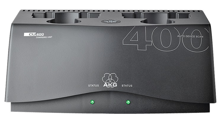 Bộ sạc hai khe cắm AKG CU400 