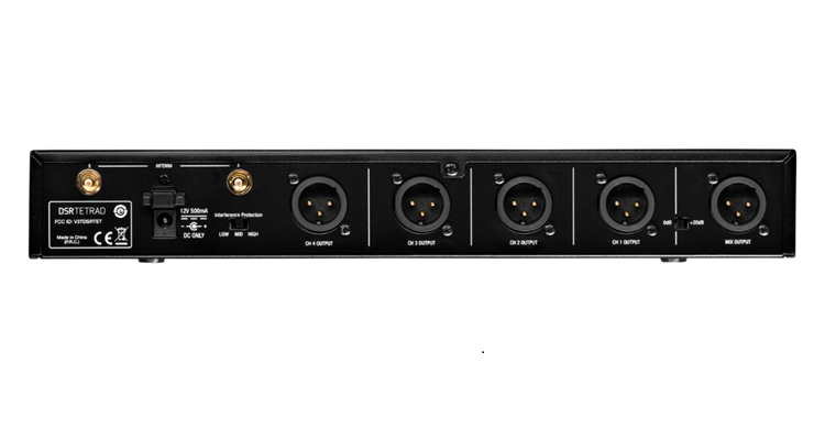 Bộ thu tín hiệu đa kênh AKG DSR Tetrad
