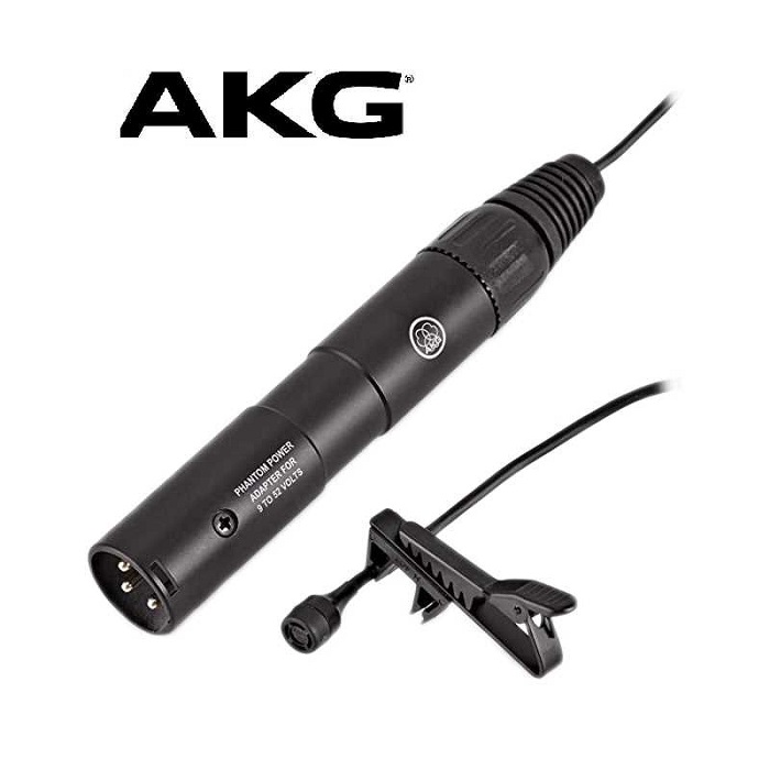 Micro cài áo có đầu nối XLR 3 chân tiêu chuẩn