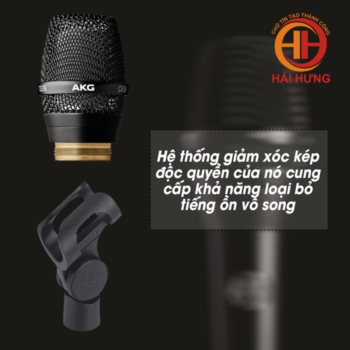 C636 được trang bị hệ thống giảm xóc kép độc quyền cung cấp khả năng loại bỏ tiếng ồn vô song