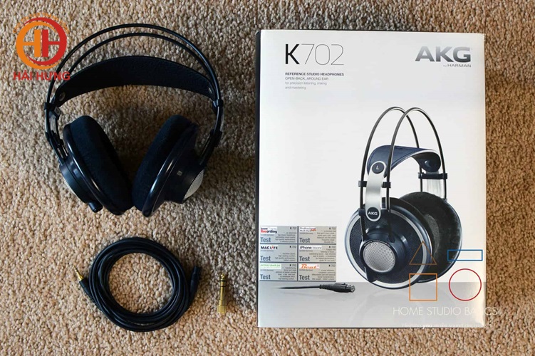 Tai nghe kiểm âm AKG K702 chụp tai, dạng mở cao cấp