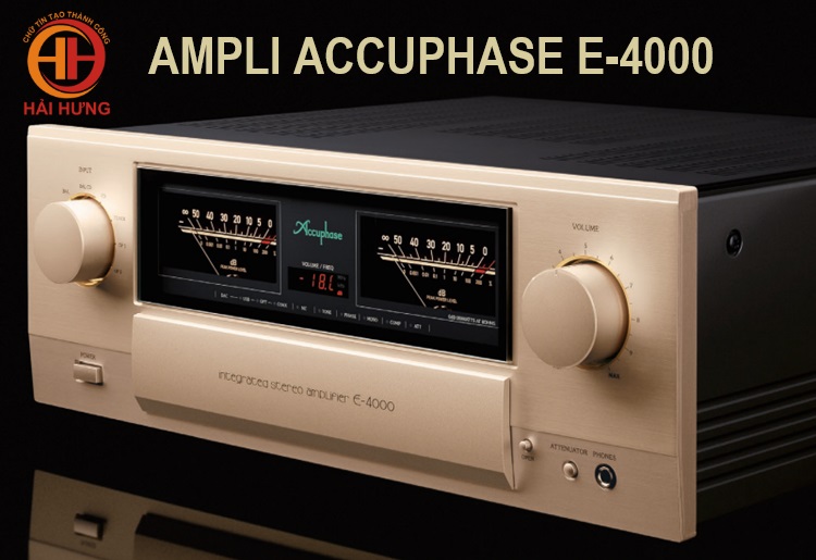 Ampli tích hợp Accuphase E-4000