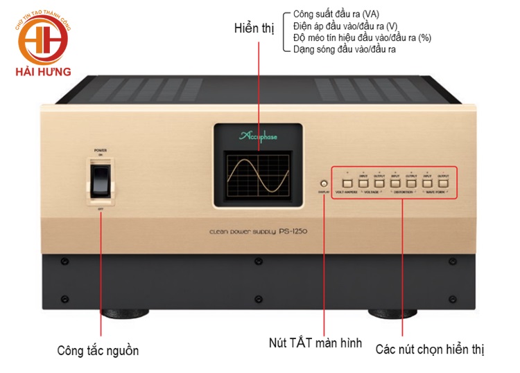 Bộ lọc nguồn Accuphase PS-1250