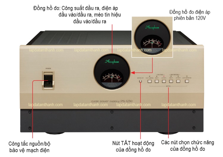 Lọc nguồn Accuphase PS-1230