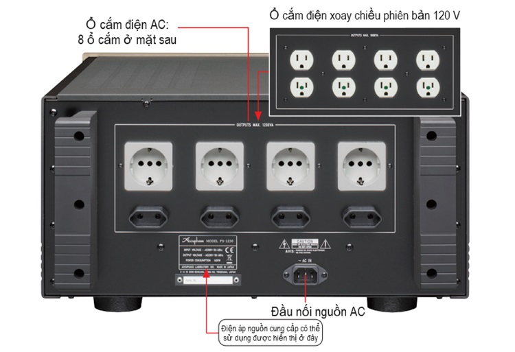 Lọc nguồn Accuphase PS-1230
