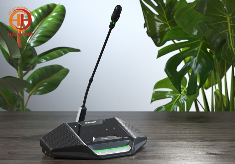 Hộp đại biểu DCNM-DVT khi được gắn micro hoàn chỉnh