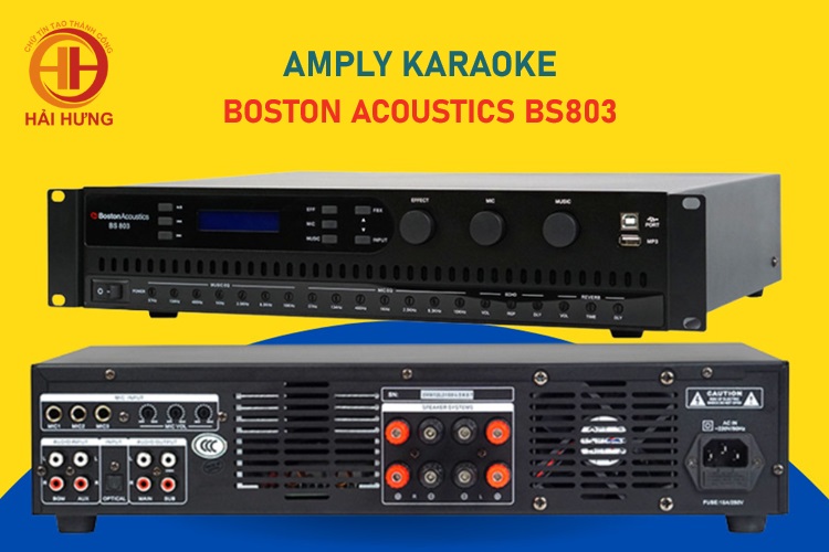 Amply karaoke Boston Acoustics BS803