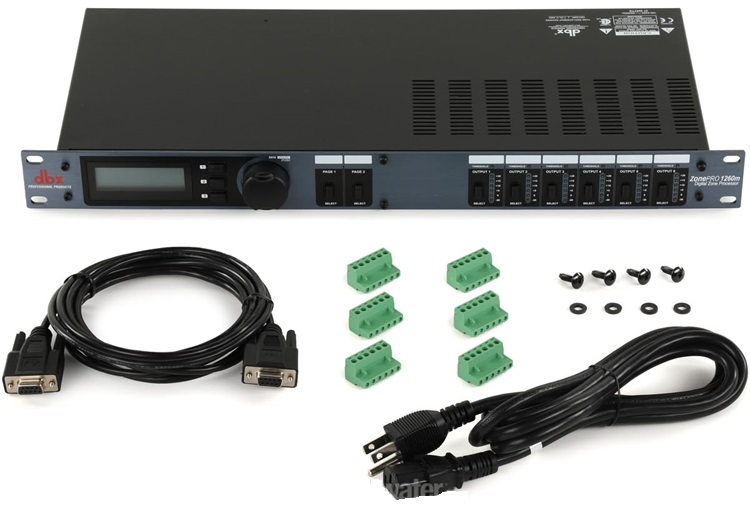 Bộ xử lý âm thanh vùng kỹ thuật số DBX ZonePRO 1260M 12x6