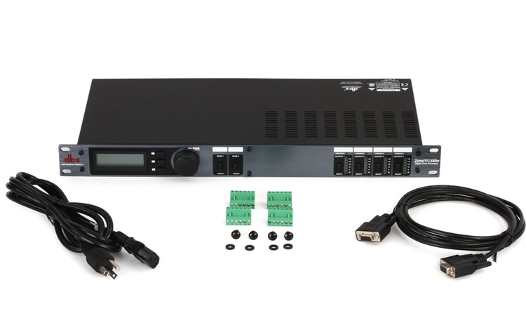 Bộ xử lý vùng kỹ thuật số DBX ZonePro 640M
