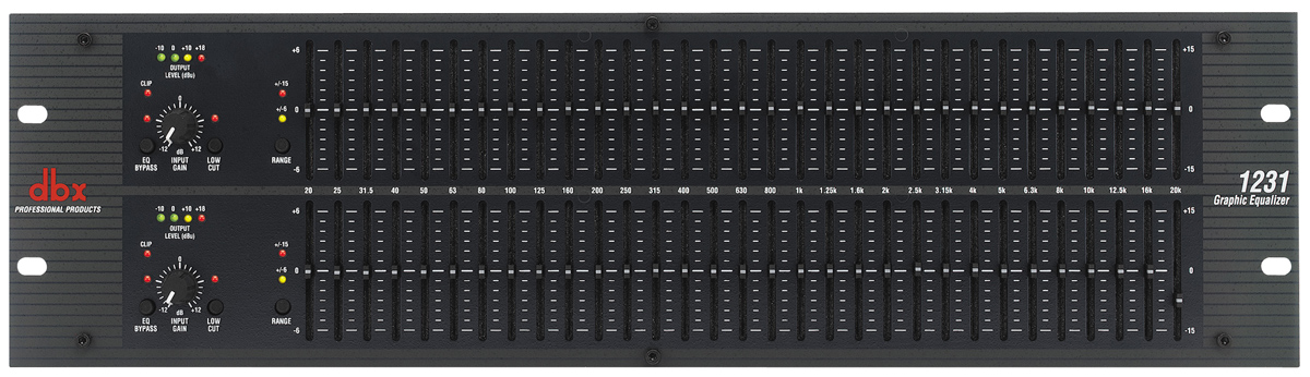 Bộ điều chỉnh tần số âm thanh DBX 1231