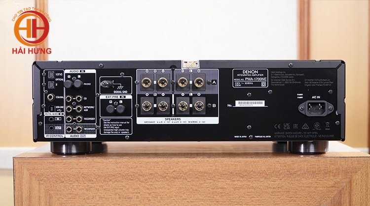 PMA-1700NE hỗ trợ kết nối và ghép nối linh hoạt
