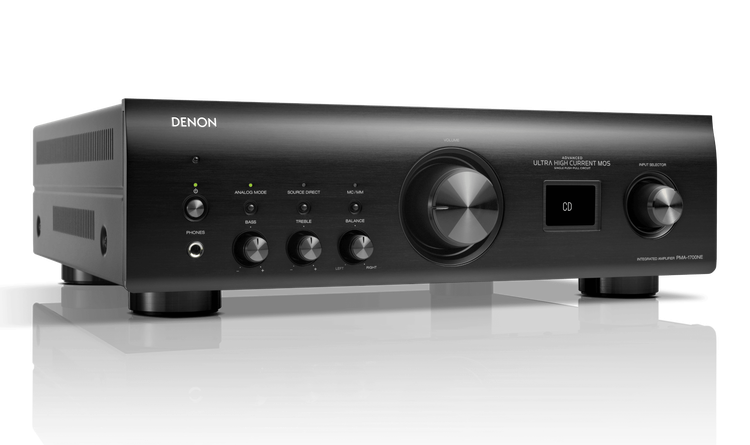 Bộ khuếch đại tích hợp 2 kênh Denon PMA-1700NE phiên bản màu đen