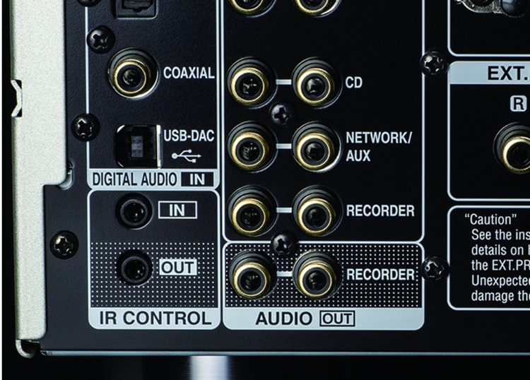 Chức năng USB-DAC hỗ trợ tín hiệu âm thanh độ phân giải cao