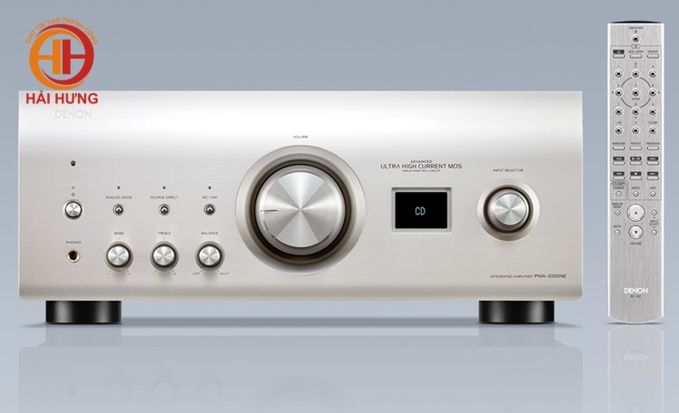 PMA-3000NE có bộ điều khiển từ xa đi kèm