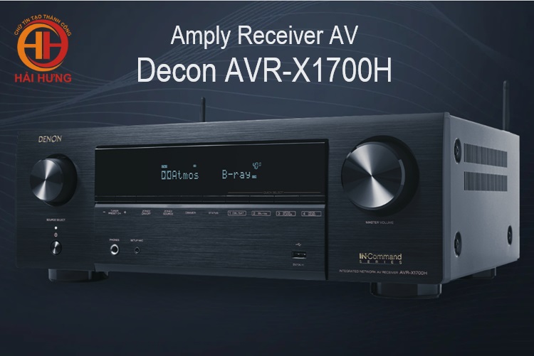 Amply Receiver AV Decon AVR-X1700H