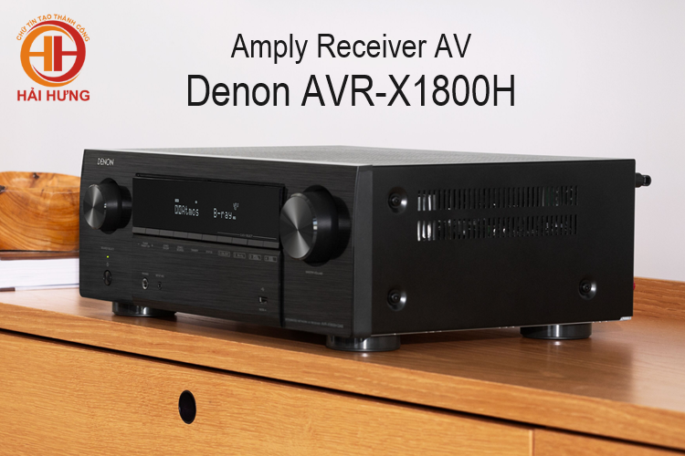Amply Receiver AV Denon AVR-X1800H 7.2 kênh
