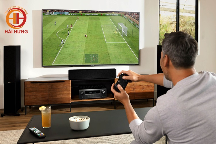 AVR-X2800H mang tới trải nghiệm xem phim, chơi game với âm thanh và hình ảnh sắc nét, sống động