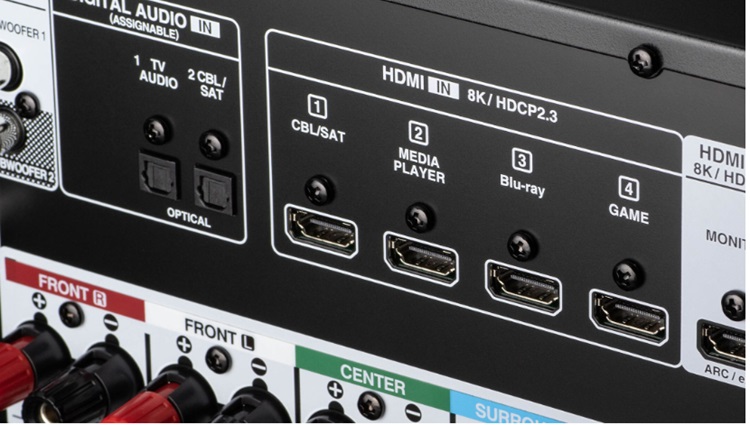 Hỗ trợ kết nối HDMI 8K tiên tiến