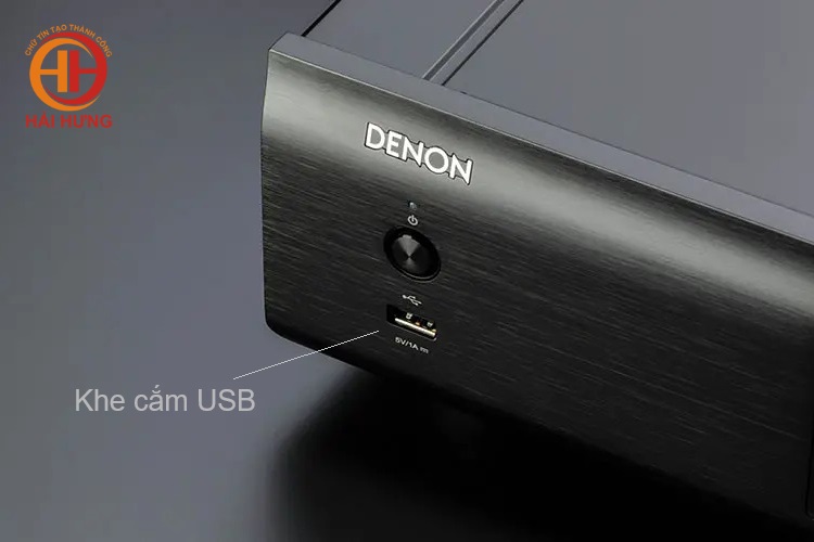 Thiết bị hỗ trợ phát FLAC lên đến 192 kHz/24 bit hoặc DSD 2.8/5.6 MHz từ USB