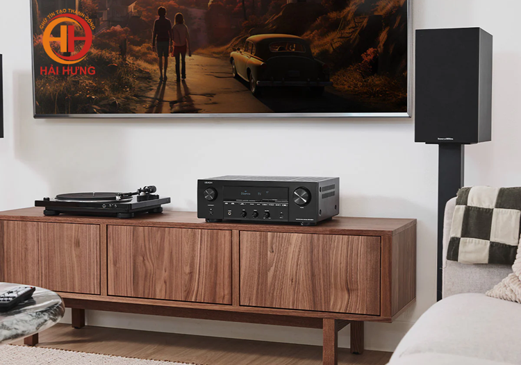 Ngoài nghe nhạc, DRA-900H còn hỗ trợ video 8K cho hình ảnh sắc nét, sống động