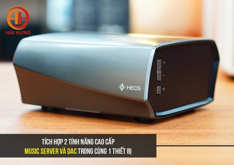 HEOS Link HS2 tích hợp 2 tính năng cao cấp Music Server và DAC trong cùng một thiết bị