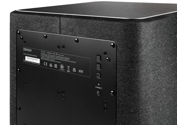 Loa Denon Home Subwoofer dễ dàng thiết lập và sử dụng, không cần đi dây phức tạp