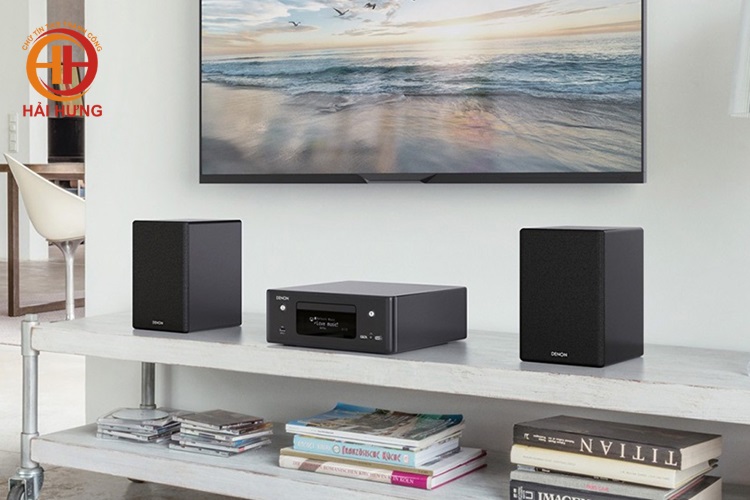SC-N10 nhỏ gọn nhưng mạnh mẽ, cho trải nghiệm âm thanh stereo chất lượng cao