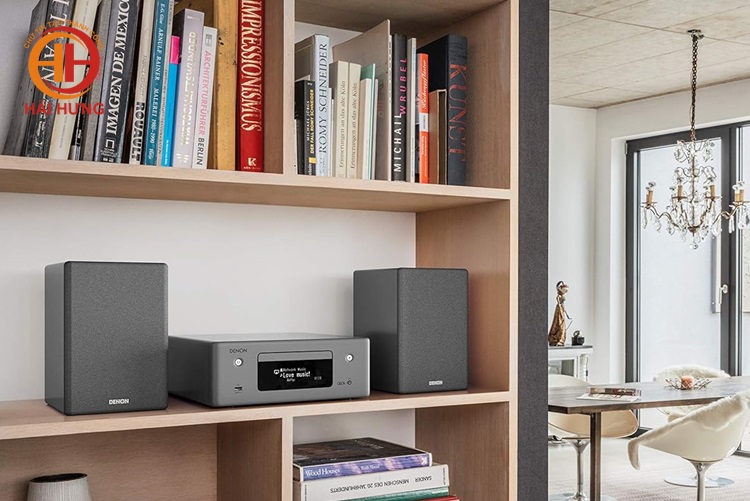 Loa SC-N10-GY nhỏ gọn nhưng mạnh mẽ, cho trải nghiệm âm thanh chân thực, sống động