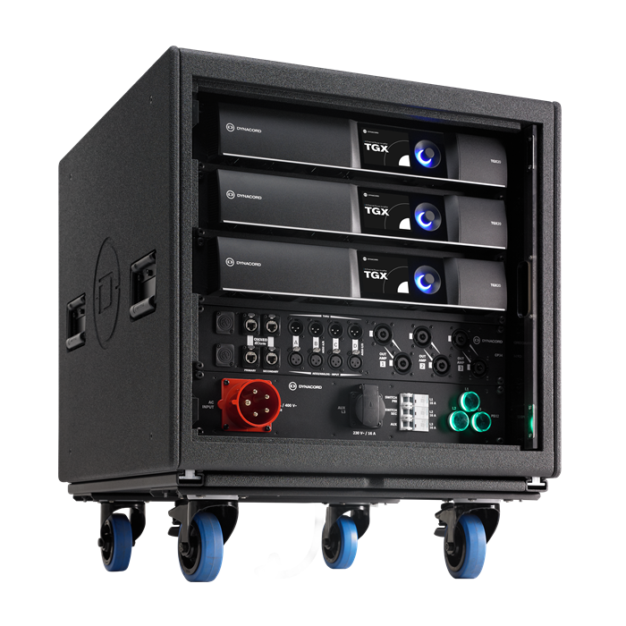 Thiết bị tủ rack chuyên nghiệp dành cho hệ thống amply Dynacord TGX