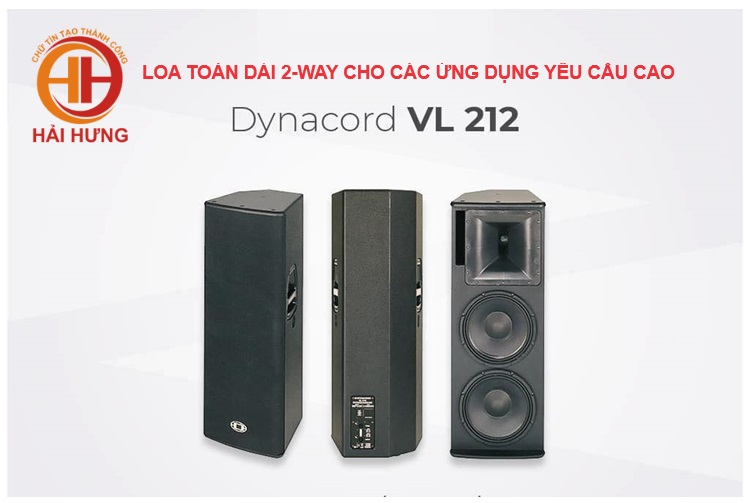 Dynacord VL212 - Giải pháp cho các ứng dụng âm thanh có yêu cầu khắt khe